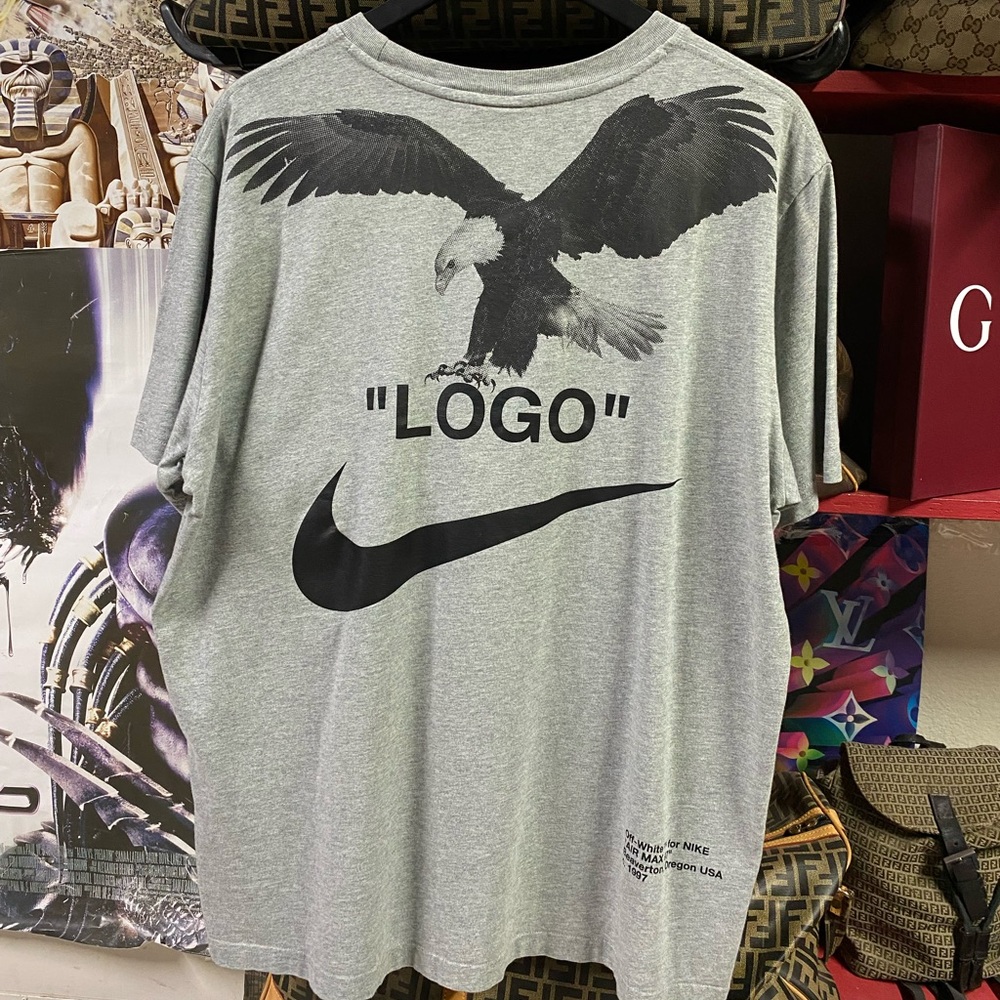 Off-White Virgil Abloh Nike T-Shirt Preowned Men’s Size XLarge
